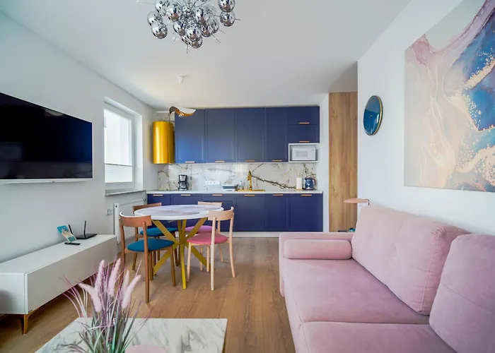 Modern 40m2 Balcony Parking Netflix * Kołobrzeg