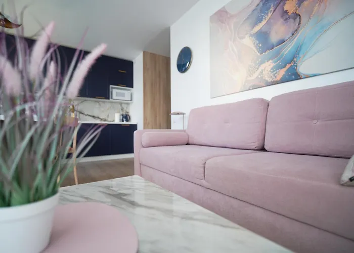 Modern 40m2 Balcony Parking Netflix Apartamento Kołobrzeg