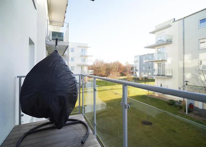 Modern 40m2 Balcony Parking Netflix Apartamento *